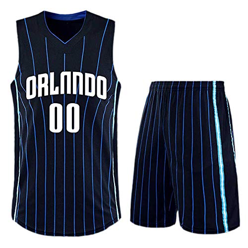 XYXINYING Hombres, Mujeres, Adultos, niños, Baloncesto, Camiseta, Pantalones Cortos, Traje, Equipo mágico, 0, 9, 32, Camiseta, Ropa Deportiva Suelta