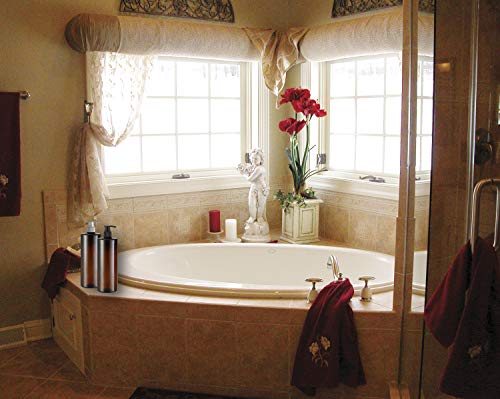 Yalbdopo 2 Botes de plástico vacíos de 500 ml / 17 oz para loción de plástico de Repuesto, Color Negro y Blanco, para champú (marrón)