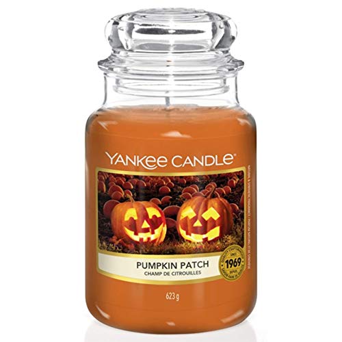 Yankee Candle - Vela perfumada con forma de calabaza, aroma a vela grande | hasta 150 horas de combustión
