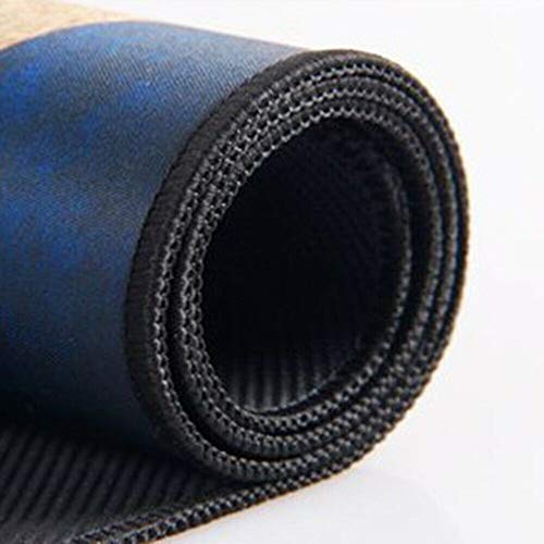 Yanteng Tabla periódica Coloreada de la Alfombrilla de ratón para Juegos Elements, Alfombrillas de ratón con temática de Agua de mar de Corfú con Borde Cosido