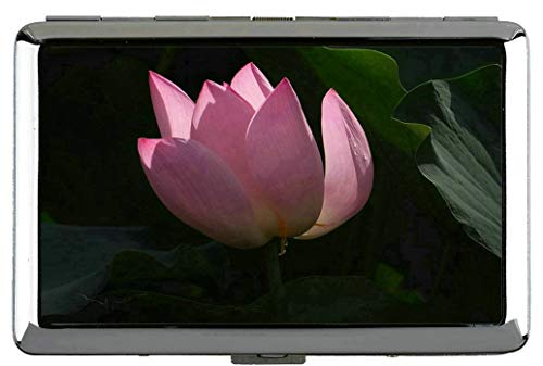 Yanteng Zen Lotus Flower - Estuche de Cigarrillos Florales, sostenedor de Flores, Bolsillo de Flores, Caja de Cigarrillos