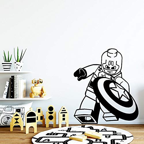 yaonuli Creative Captain Wall Sticker Toy Wallpaper para niños Room Wall Decal Mural Sticker 63x63cm