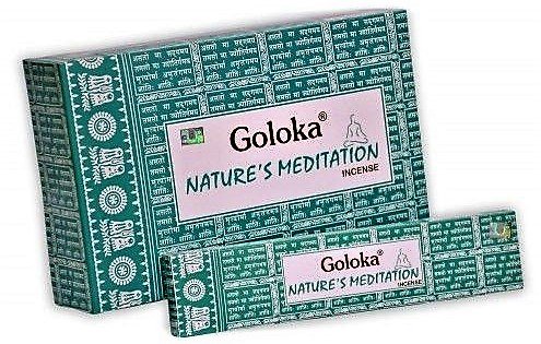 YesMandala Incienso Goloka - Nature´s Meditation - 12 Cajas de 15 Varillas