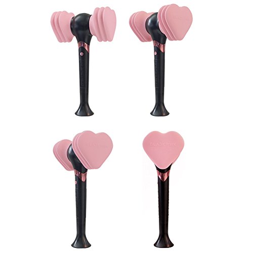 YG Entertainment Productos de Ventiladores de Bienes de ídolos Rosa Lightstick Oficial Gratis Negro