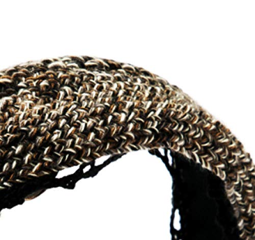 Yhhzw Lady Head Band Accesorio Para El Cabello Hilo De Lana Lace Bowknot Banda Para La Cabeza Simple Para Mujer Diademas De Invierno Ancho 4Cm