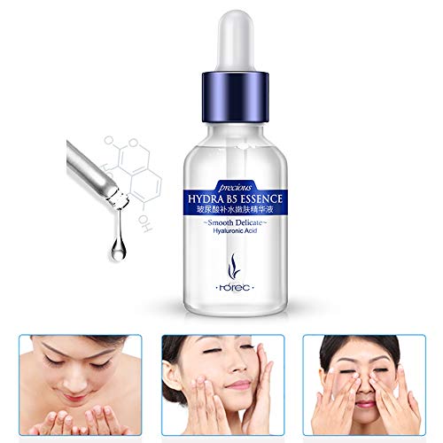 Yiitay - Esencia líquida de cara de suero de ácido hialurónico, antiarrugas, colágeno antienvejecimiento, blanqueamiento hidratante, esencia hidratante, cuidado de la piel