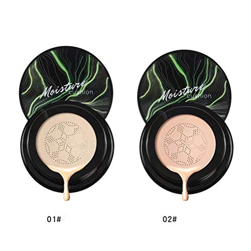 Yissma Mushroom Head Air Cushion Corrector hidratante BB Cream Oil Control Air Cushion Foundation