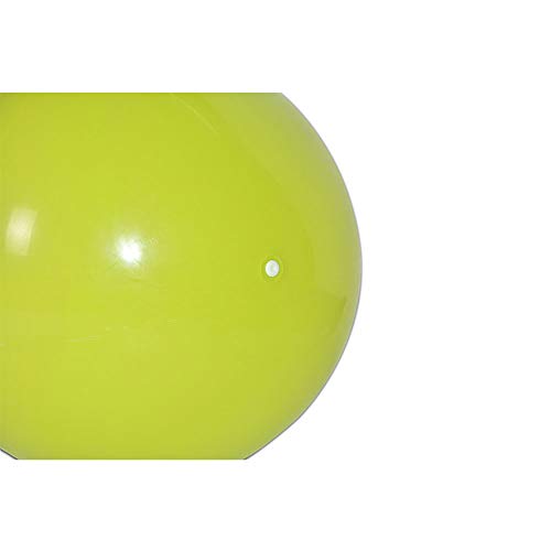 YLJYJ Pelota de Yoga, Ejercicio de PVC Pelota de Gimnasia Verde 45 * 90cm con Bomba de Aire para niños Adultos Mujeres Embarazadas Pilates Pérdida de Peso Equilibrio Entrenamiento