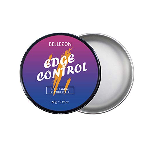 YOHAPPY - Crema de aceite a la cera para el cabello, aporta control de los bordes del cabello, para peinar el cabello con cepillo, gel fijador anti encrespamiento para hombre y mujer