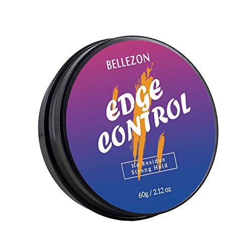 YOHAPPY - Crema de aceite a la cera para el cabello, aporta control de los bordes del cabello, para peinar el cabello con cepillo, gel fijador anti encrespamiento para hombre y mujer