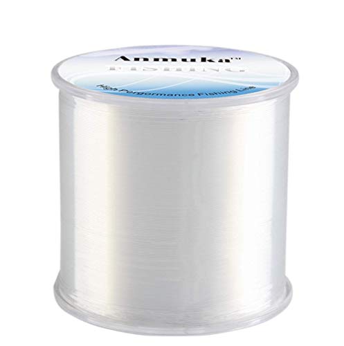 Yongbest Línea de Pesca,500 Metros Nylon Monofilamento Alambre Linea de Pesca Sedal 0.28 mm para Línea de Pesca Cordón Cadena DIY Accesorio