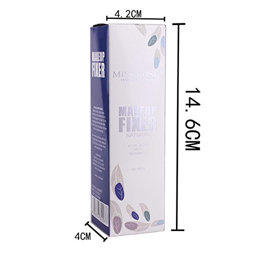 Yotown Espray Fijador De Maquillaje, Aloe La Niebla de fijación del Maquillaje Spray con compone los cosméticos de la atomización, Cuidado de la Piel antienvejecedor Natural