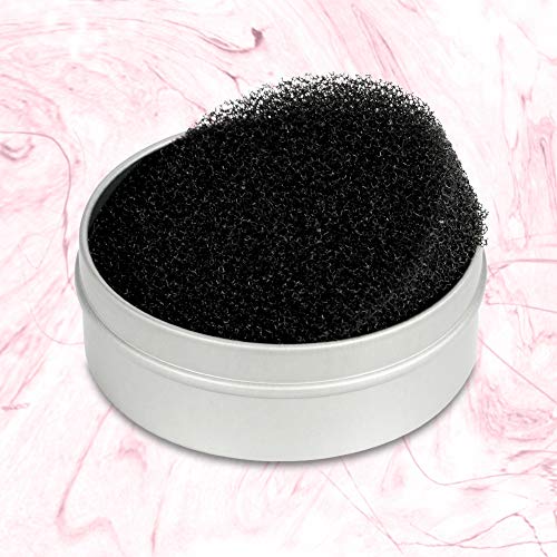 You&Lemon Esponja Caja de Limpieza de Pinceles de Maquillaje Removedor de Residuos de Polvo Esponja Elimina Color Reutilizable y Lavable(única capa)