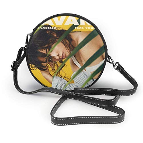Yuanmeiju Bolso de hombro redondo Camila Cabello Round Single Shoulder Bag