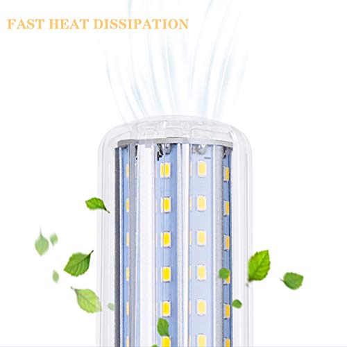 YXLAMP LED Maíz Bombillas E14, 20 W Equivalente a Una Bombilla de 200 W, 2000LM, CRI> 80+, 3000 K Blanco Cálido, No Regulable, AC 85-265 V,10pack