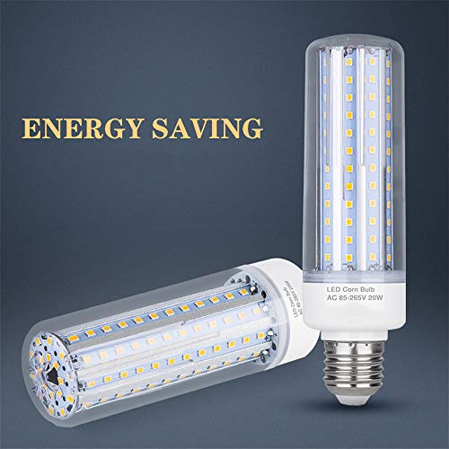YXLAMP LED Maíz Bombillas E14, 20 W Equivalente a Una Bombilla de 200 W, 2000LM, CRI> 80+, 3000 K Blanco Cálido, No Regulable, AC 85-265 V,10pack
