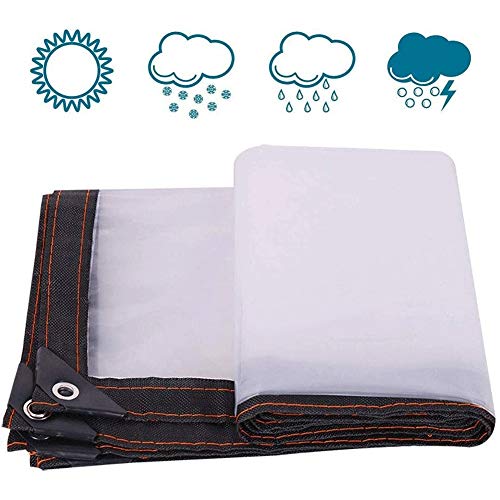YYLNB Lona Impermeable for Trabajo Pesado, 118g / m² Claro, Rip Tear Prueba Lona, ​​Apto for Granja, Jardín, Body Shop, Garaje, Astillero y Ocio Uso, tamaños múltiples! (Size : 2x3m)