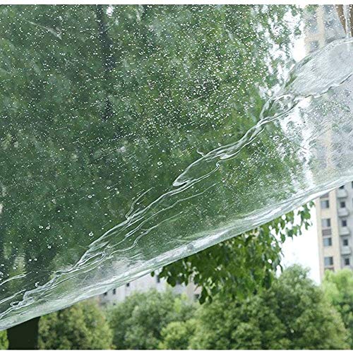YYLNB Lona Impermeable for Trabajo Pesado, Resistente al Desgaste, Anti-envejecimiento, Transparente Lona de PVC, Apto for Granja, Jardín, Body Shop, Garaje, Astillero y Ocio Uso (Size : 2x3m)