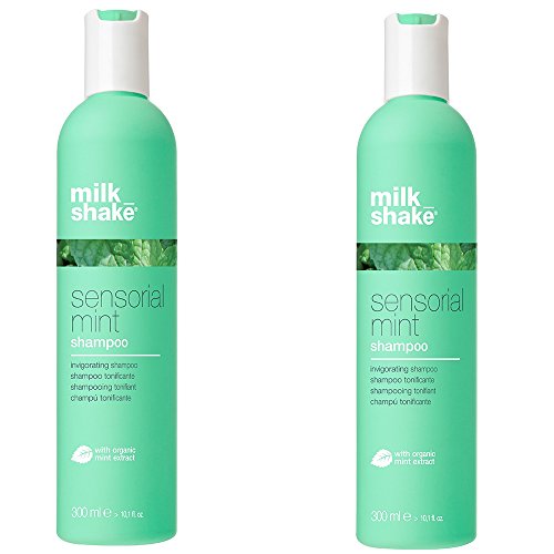 Z. One Milk Shake sensorial Mint Shampoo Duo Pack 2 x 300 ml Champú Tonificante para lavados frequenti 600 ml. Promoción envío gratuita