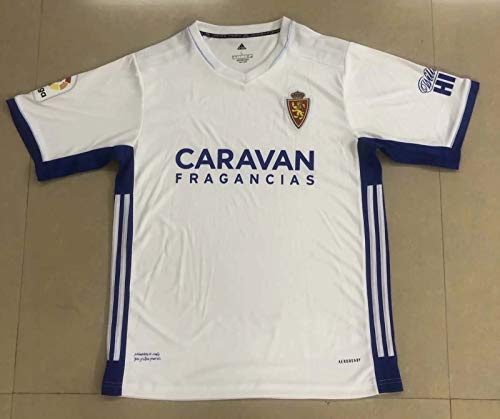 ZA Real Zaragoza Soccer Jersey Camiseta DE FÚTBOL 2020-2021 (XL)