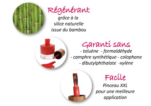 Zao - Esmalte de uñas de bambú - No. 657 / Rosa fucsia - 8 ml