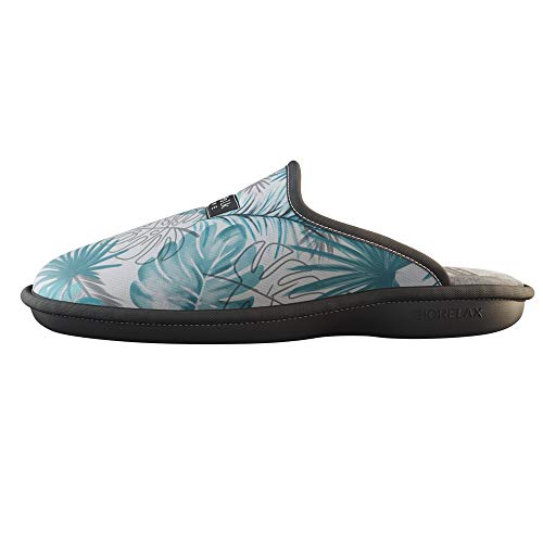 Zapatillas de Estar por casa Hombre/Mujer. Slippers para Verano e Invierno/Pantuflas cómodas, Resistentes, Transpirables y de Interior Suave. Suela de Goma Antideslizante Hoaguamar 40