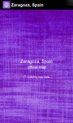 Zaragoza, España Offline Mapa - Smart Sulutions