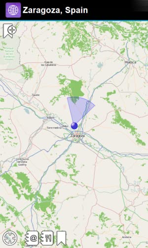 Zaragoza, España Offline Mapa - Smart Sulutions