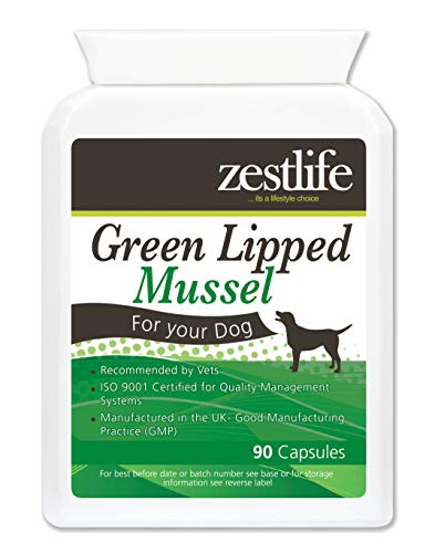 Zestlife el mejillón labiado verde para perros alta resistencia 90 cápsulas
