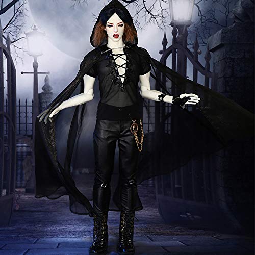 ZHDQ 1/3 BJD Doll 27.5in Duendes Chico SD Muñeca 70cm Ball Jointed Doll con Full Vestido Zapatos Peluca Maquillaje Juguetes Infantiles Regalos