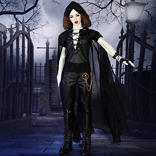 ZHDQ 1/3 BJD Doll 27.5in Duendes Chico SD Muñeca 70cm Ball Jointed Doll con Full Vestido Zapatos Peluca Maquillaje Juguetes Infantiles Regalos