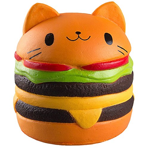 ZhengYue Squishy Kawaii Grandes Juguete Niños Squeeze Hamburguesa Squishy Slow Rising Pack Descompresión Juguetes Compresivos