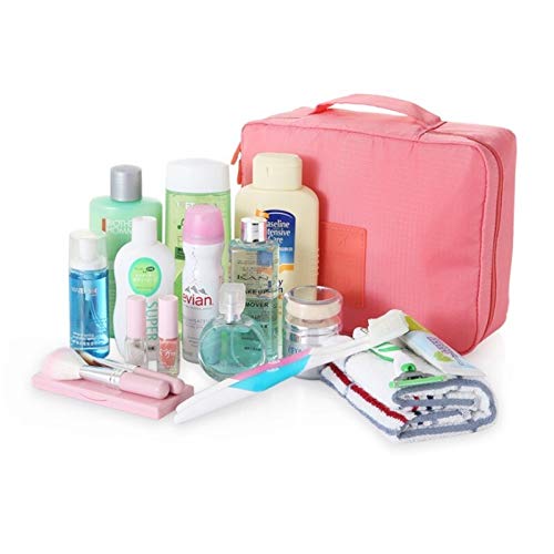 ZHJMGS Bolso del maquillaje multifunción Hombre Mujeres bolso cosmético de nylon Set de maquillaje Make bolsa de kits de bolsas de Higiene Hasta Organizador del almacenaje del recorrido Wash Bolso de
