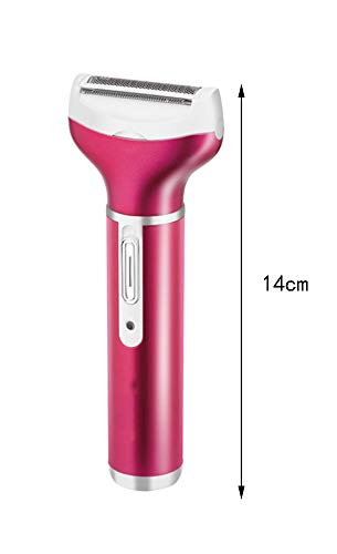 ZHONGXIN Afeitadora Femenina, 4 en 1 Recortadora Electrica, recargable por USB, para el área del bikini nariz axila brazo pierna (A)