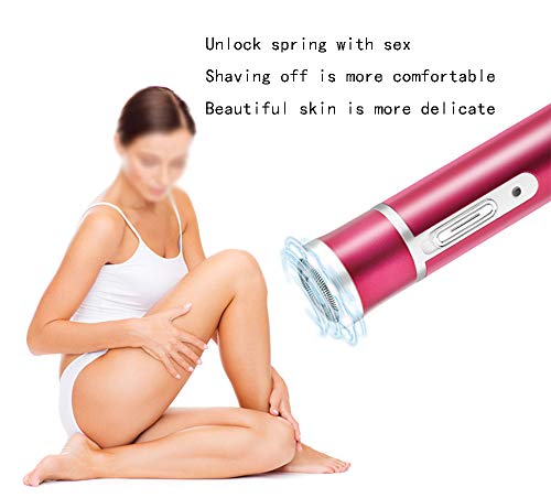 ZHONGXIN Afeitadora Femenina, 4 en 1 Recortadora Electrica, recargable por USB, para el área del bikini nariz axila brazo pierna (A)