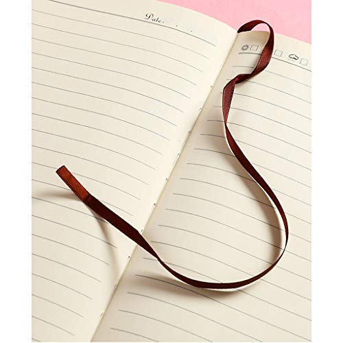 ZHQ A4 Grande Notebook Notebook Engrosada Grueso estupendo Grande Business Notebook Oficina Bloc de Notas Notebook Negro Grande Aula Notas Espesado Retro (Color : Pink)