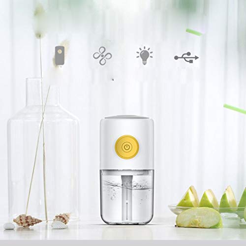 ZOUQILAI humidificador de Aire Mini Coche humidificador Inicio Silencio Dormitorio Embarazada bebé Hidratante portátil aromaterapia