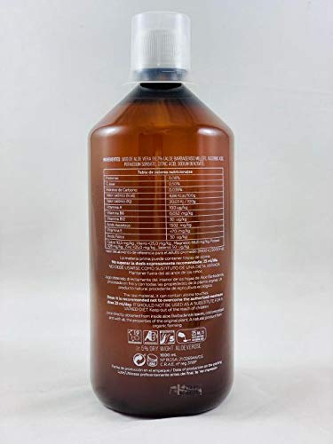 Zumo de Aloe Vera puro y ecológico 1000ml
