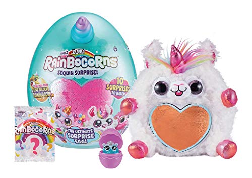 ZURU RAINBOCORNS 9202A1 Llamacorn The Ultimate Surprise Huevo, Verde Azulado