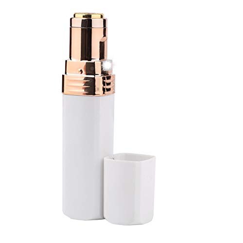 ZXGQF Depiladora facial para mujeres, depilación impecable Lady Shaver sin dolor Mini depiladora Trimmer eléctrico para mujer Dispositivo de afeitado para damas húmedo y seco