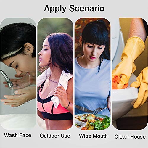 ZYJFP Toallas Comprimidas Ahorran Espacio,Desechables Viajes Belleza, Deportes,Bebes, Catering Y Restaurantes