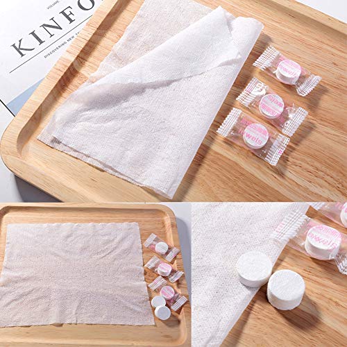 ZYJFP Toallas Comprimidas Ahorran Espacio,Desechables Viajes Belleza, Deportes,Bebes, Catering Y Restaurantes