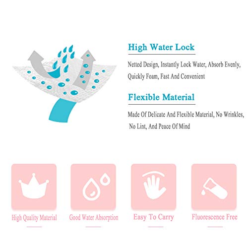 ZYJFP Toallas Comprimidas Biodegradables Ahorran Espacio, Absorbente, Refrescantes con Agua, Desechables Viajes Belleza, Deportes,Bebes, Catering Y Restaurantes