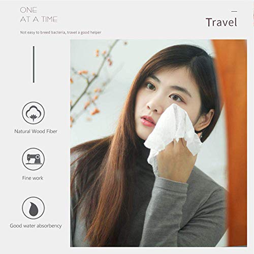ZYJFP Toallas Comprimidas, Toalla Desechable Comprimida No Tejida Toalla De Viaje Toalla Facial Toalla Facial Compresa Masque para Viajes Deportes Camping