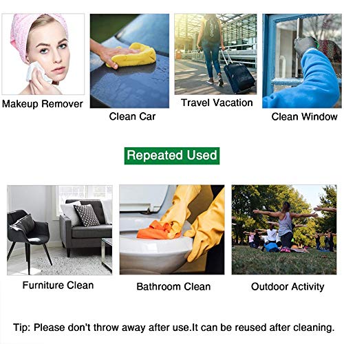 ZYJFP Toallas Comprimidas,Toalla Desechable De Viaje Facial Toalla Toallitas MáGicas Cara Toallitas De PañOs PortáTiles Viajes