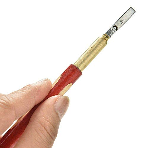 1 cortador de cristal con punta de diamante, 175 mm, herramienta de corte de cristal diamante, ideal para el hogar y el trabajo de corte.