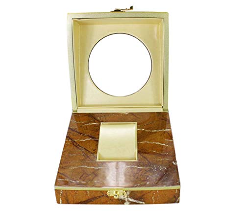 1 Forma De JoyeríA MetáLica Caja De Reloj Hombre Caja De Reloj De Madera Colgante Caja De Almacenamiento De CosméTicos Femenina