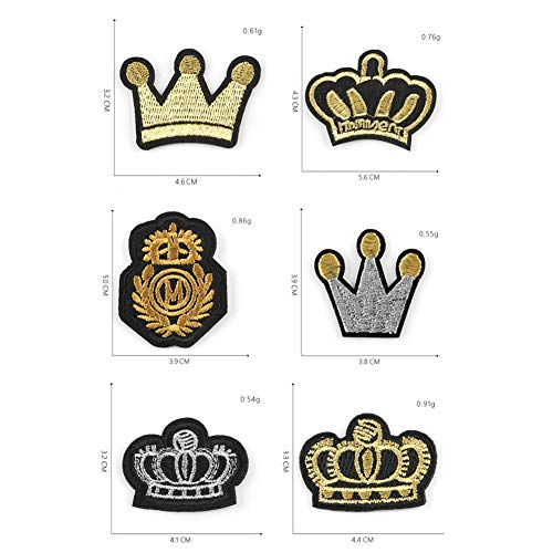 1 Juego De Coser En El Corona/Hierro En Parches Bordados El Sombrero Zapatos Cortina De Costura Decoración del Arte De DIY