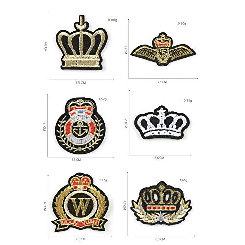 1 Juego De Coser En El Corona/Hierro En Parches Bordados El Sombrero Zapatos Cortina De Costura Decoración del Arte De DIY