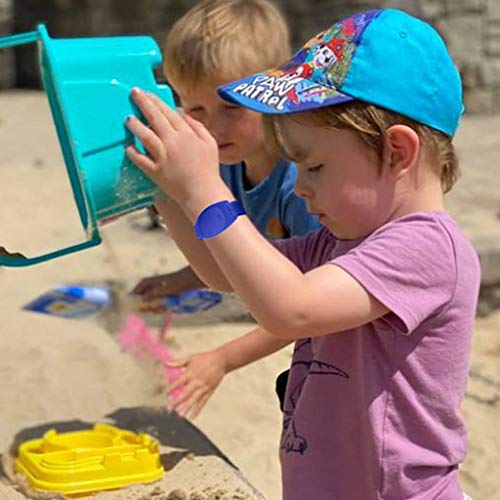 1 Piezas Pulsera Dispensadora De Líquido, Pulsera Pulsera Dispensador De Silicona para Niños Adultos Al Aire Libre Mano Diaria